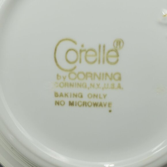 Corelle Blue Heather Creamer Sugar Bowl Corning Floral Blue Flowers Creamer Set - Picture 5 of 10